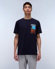 T-shirt Napapijri Σκούρο μπλε VALDOR SS NP0A4IE6-176