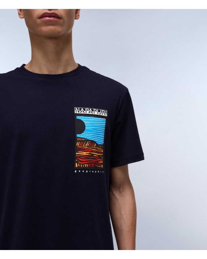 T-shirt Napapijri Σκούρο μπλε VALDOR SS NP0A4IE6-176