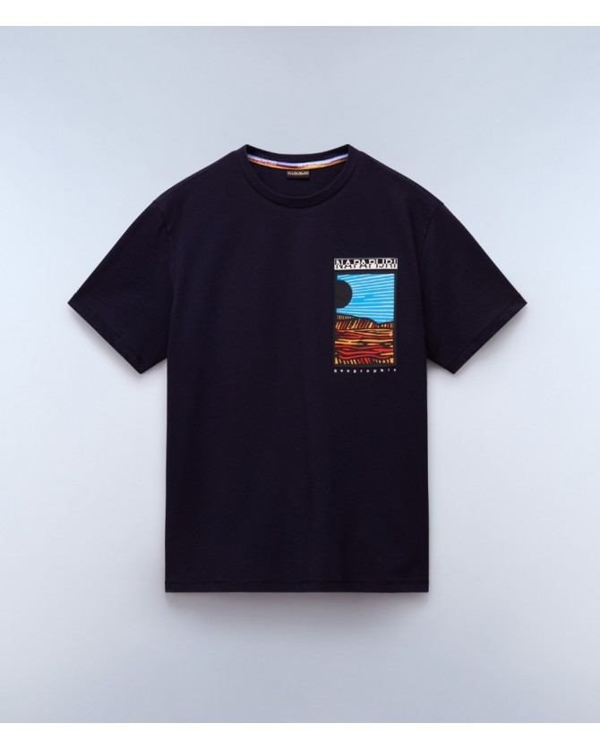T-shirt Napapijri Σκούρο μπλε VALDOR SS NP0A4IE6-176