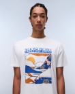 T-shirt Napapijri Λευκό VALDOR SS NP0A4IE6-206