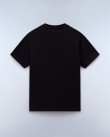 T-shirt Napapijri Μαύρο VALDOR SS NP0A4IE6-941