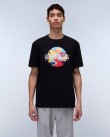 T-shirt Napapijri Μαύρο VALDOR SS NP0A4IE6-941