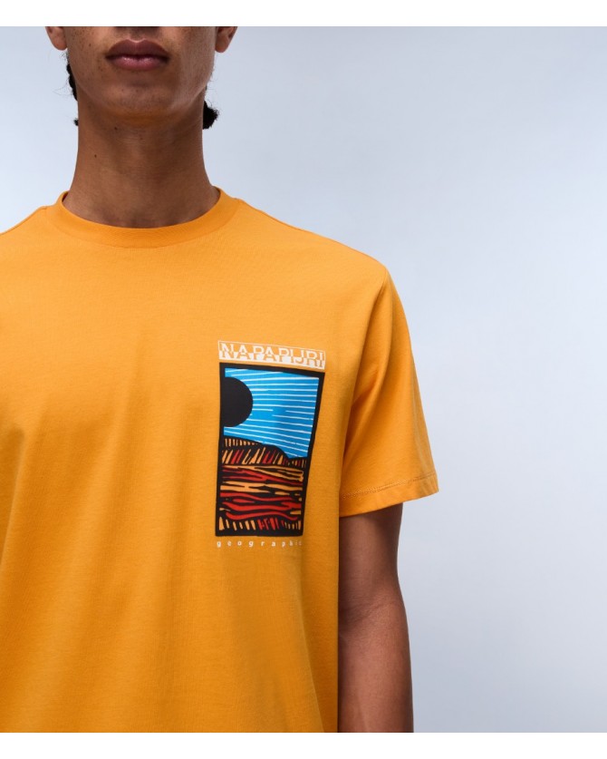 T-shirt Napapijri Κίτρινο VALDOR SS NP0A4IE6-A70
