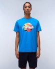 T-shirt Napapijri Σιέλ VALDOR SS NP0A4IE6-B2W