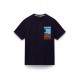 T-shirt Napapijri Σκούρο μπλε VALDOR SS NP0A4IE6-176
