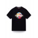 T-shirt Napapijri Μαύρο VALDOR SS NP0A4IE6-941