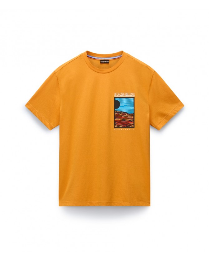 T-shirt Napapijri Κίτρινο VALDOR SS NP0A4IE6-A70