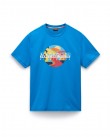 T-shirt Napapijri Σιέλ VALDOR SS NP0A4IE6-B2W