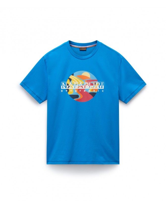 T-shirt Napapijri Σιέλ VALDOR SS NP0A4IE6-B2W