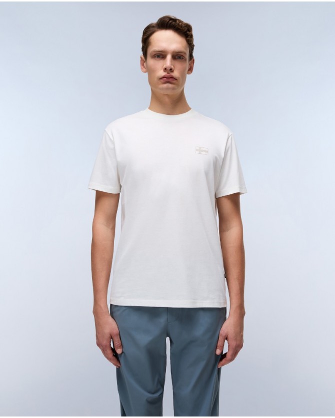 T-shirt Napapijri Εκρού SORANO SS NP0A4IEH-206