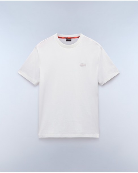 T-shirt Napapijri Εκρού SORANO SS NP0A4IEH-206