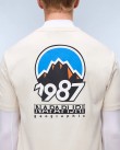 T-shirt Napapijri Εκρού S-MONTEPIANA SS NP0A88SV-N1J