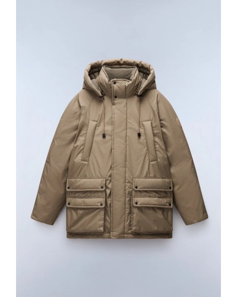Μπουφάν Napapijri Μπεζ A-GAIL PARKA NP0A88YW-N1T