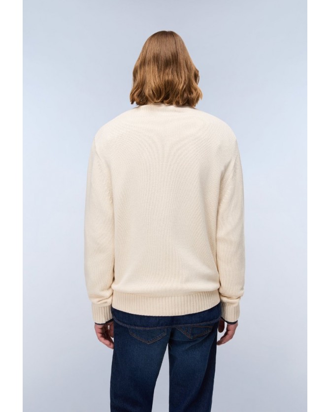 Πλεκτό Napapijri Εκρού D-MURA C NP0A891U-N1J