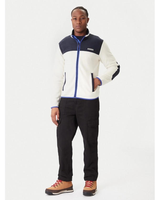 Ζακέτα Fleece Napapijri Εκρού  T-DERGANA FZ NP0A88V1-N1J