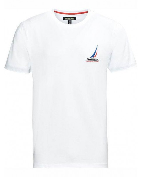T-shirt Nautica Λευκό 3NCN7CR0015-NC908