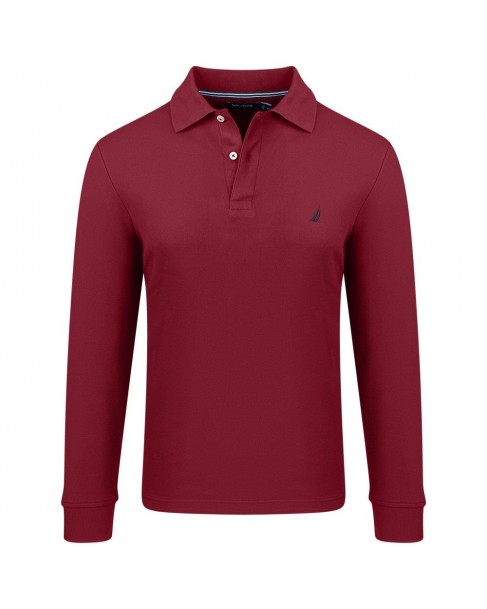 Μπλούζα polo Nautica Μπορντό 