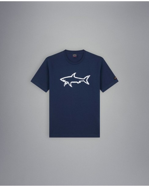 T-shirt Paul&Shark Σκούρο μπλε 22411073-1-13