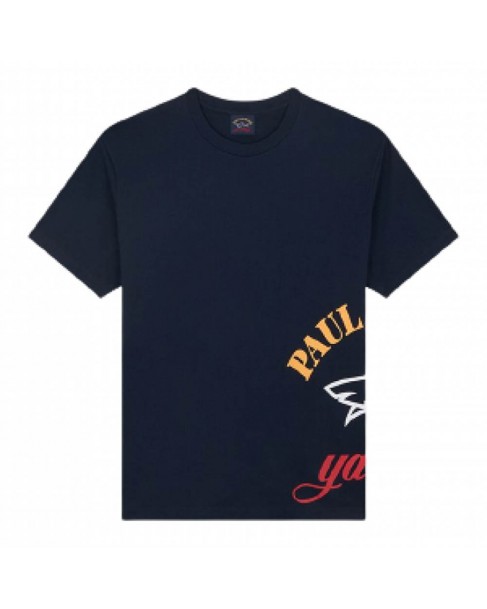 T-shirt Paul&Shark Σκούρο μπλε 22411021-1-13
