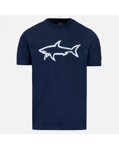 T-shirt Paul&Shark Σκούρο μπλε 22411073-1-13