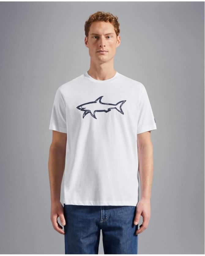 T-Shirt Paul&Shark Λευκό 22411073-10