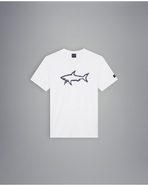 T-shirt Paul&Shark Λευκό 22411073-1-10