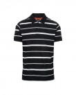 Polo t-shirt Paul&Shark ριγέ Μαύρο-Λευκό 23411305-1-344