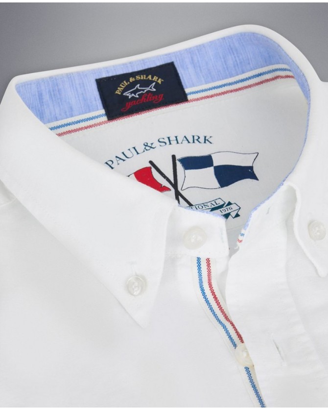 Πουκάμισο Paul&Shark Λευκό 23413118J-100