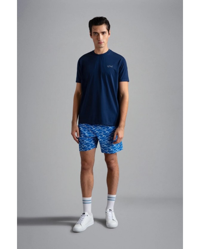 Μαγιό boxer Paul&Shark Μπλε 24415035-L11