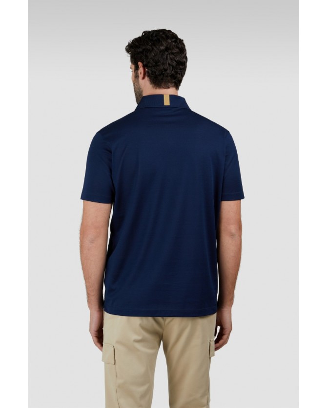 Polo t-shirt Paul&Shark Σκούρο μπλε 25411232-13E