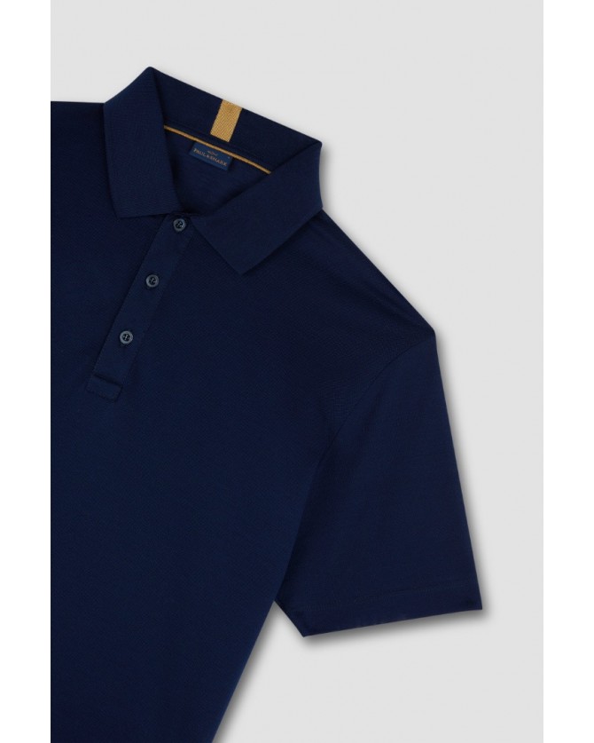 Polo t-shirt Paul&Shark Σκούρο μπλε 25411232-13E