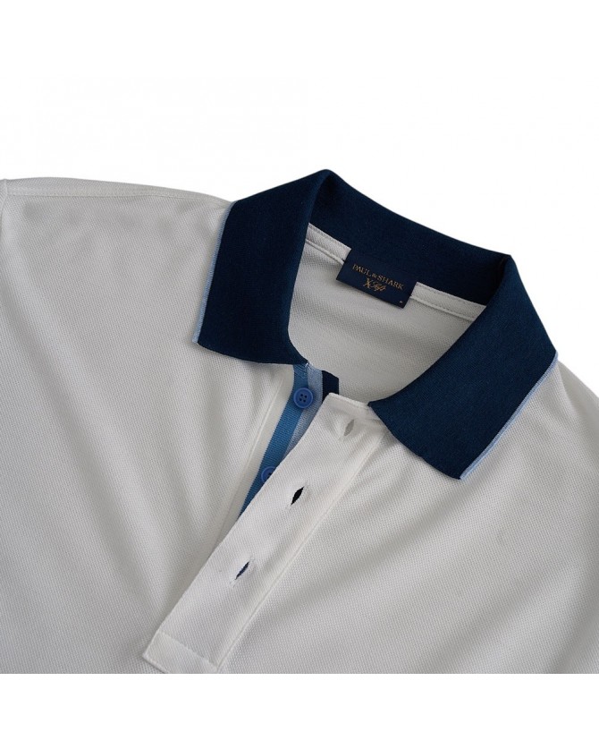 Polo t-shirt Paul&Shark Λευκό 25411298-10