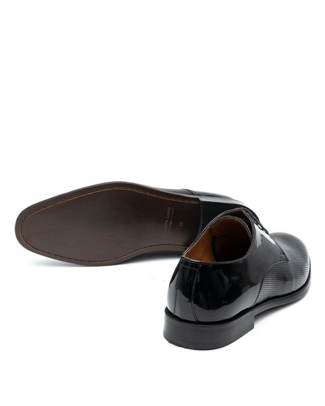 Υπόδημα γαμπριάτικο Phillipe Lang Μαύρο 7710/VER-BLACK PATENT