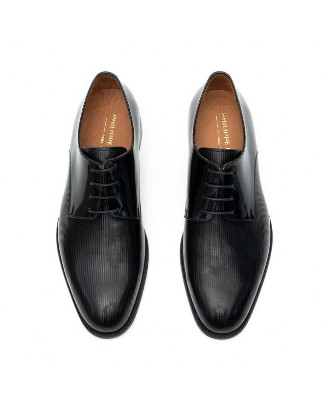 Υπόδημα γαμπριάτικο Phillipe Lang Μαύρο 7710/VER-BLACK PATENT