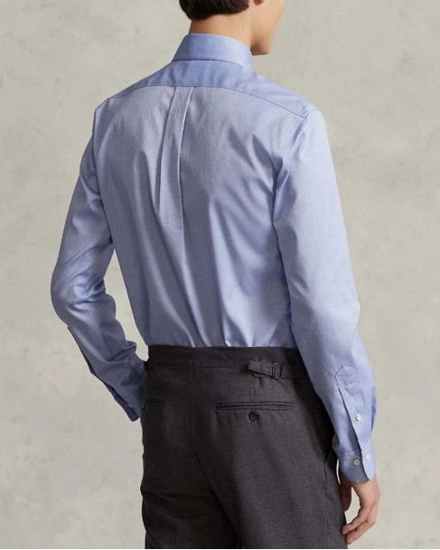 Πουκάμισο Ralph Lauren Σιέλ 712870507002