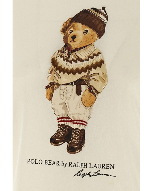 T-shirt Ralph Lauren Εκρού 211A87162001