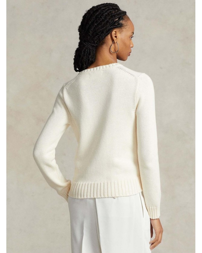 Πουλόβερ Ralph Lauren Εκρού 211896939002