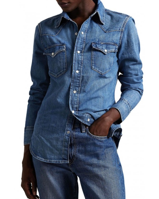 Πουκάμισο Ralph Lauren Μπλε 211969402001