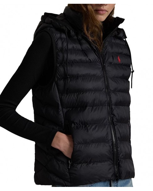 Μπουφάν γιλέκο Ralph Lauren Μαύρο 211958935001