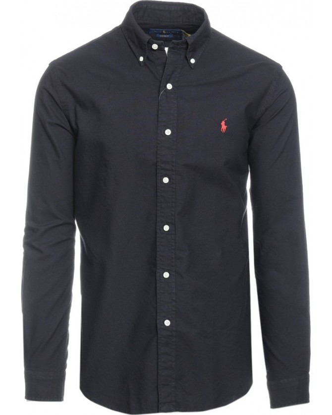 Πουκάμισο Ralph Lauren Μαύρο 710772290001