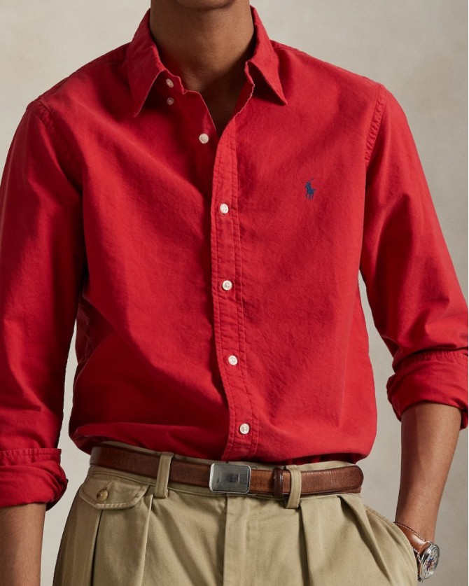 Πουκάμισο Ralph Lauren Κόκκινο 710805564062