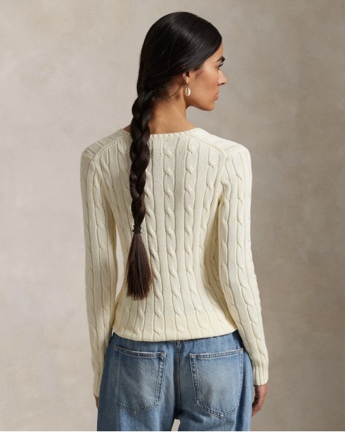 Πουλόβερ Ralph Lauren Εκρού 211971870011