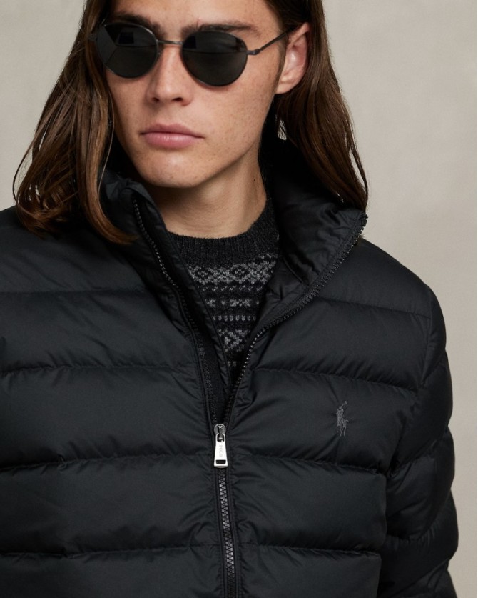 Μπουφάν Ralph Lauren Μαύρο 710967774003