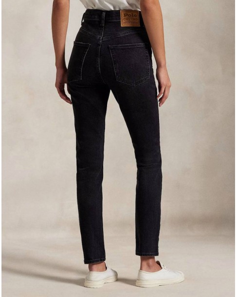 Παντελόνι Jean Ralph Lauren Μαύρο 211969406001