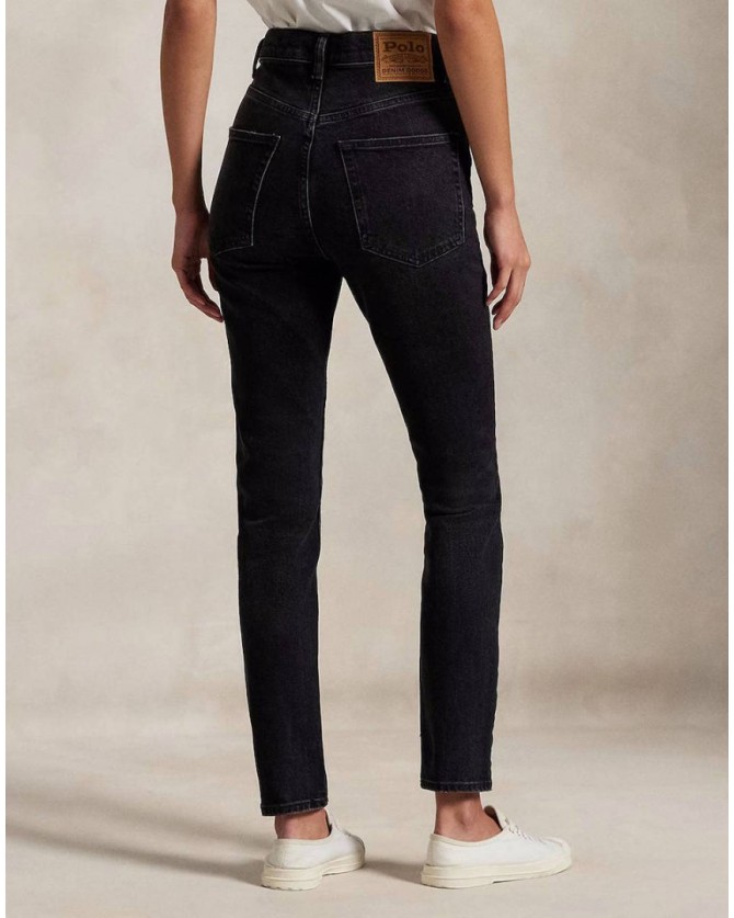 Παντελόνι Jean Ralph Lauren Μαύρο 211969406001