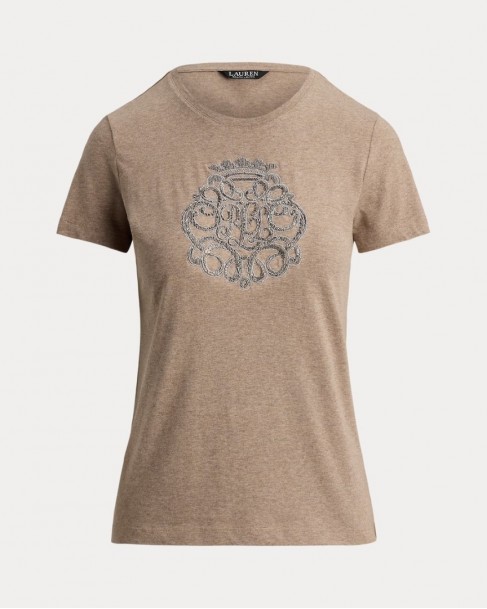 T-shirt Ralph Lauren Μπεζ 200980286001