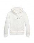 Ζακέτα φούτερ Ralph Lauren Λευκή 710881517083