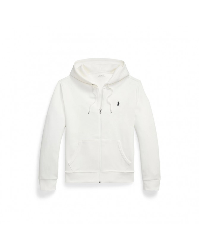 Ζακέτα φούτερ Ralph Lauren Λευκή 710881517083