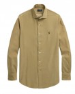 Πουκάμισο κοτλέ Ralph Lauren Μπεζ 710P00518004