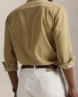 Πουκάμισο κοτλέ Ralph Lauren Μπεζ 710P00518004